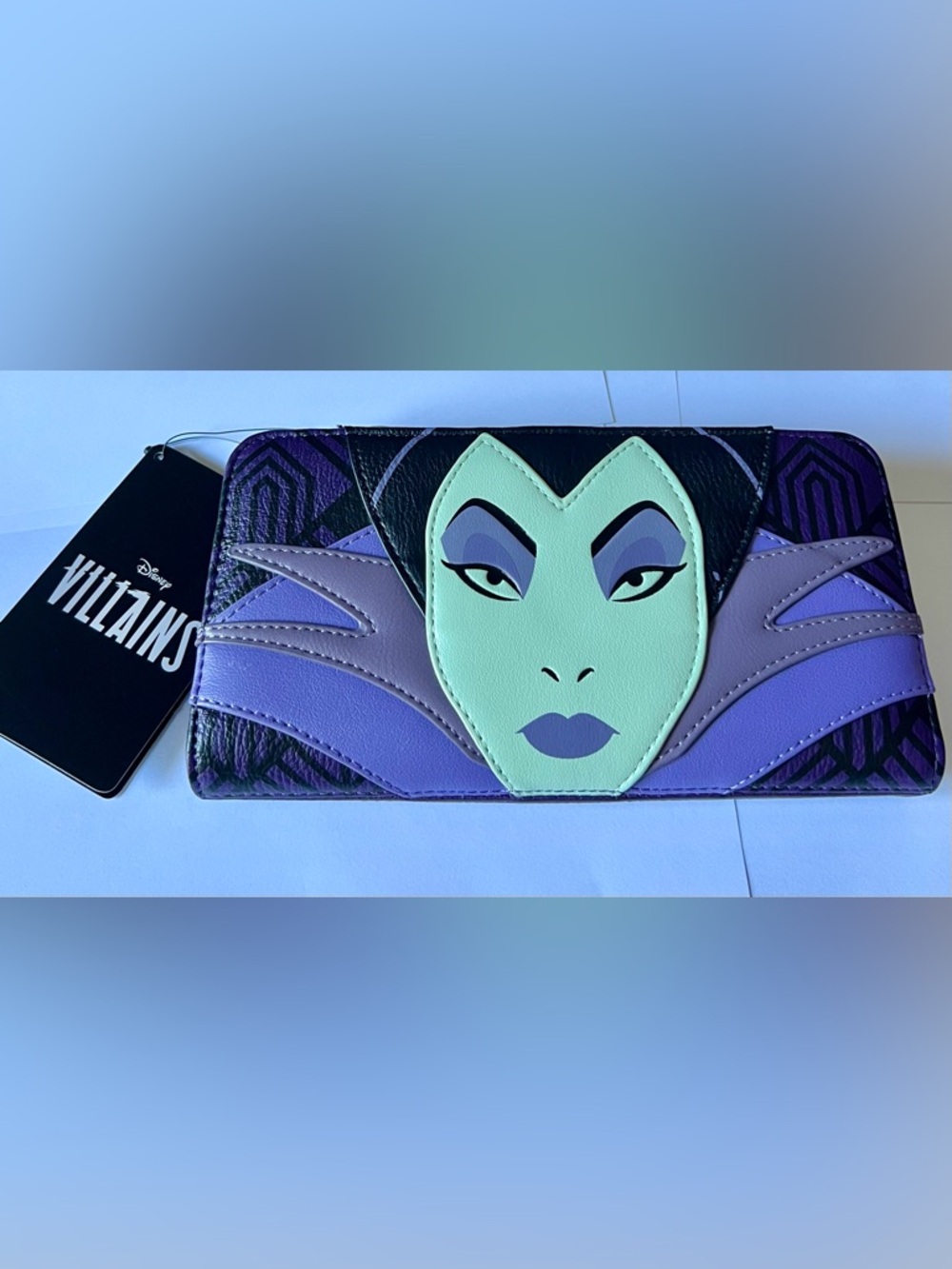 Disney Loungefly Maleficent Villains Women’s Wallet - Purple & Green